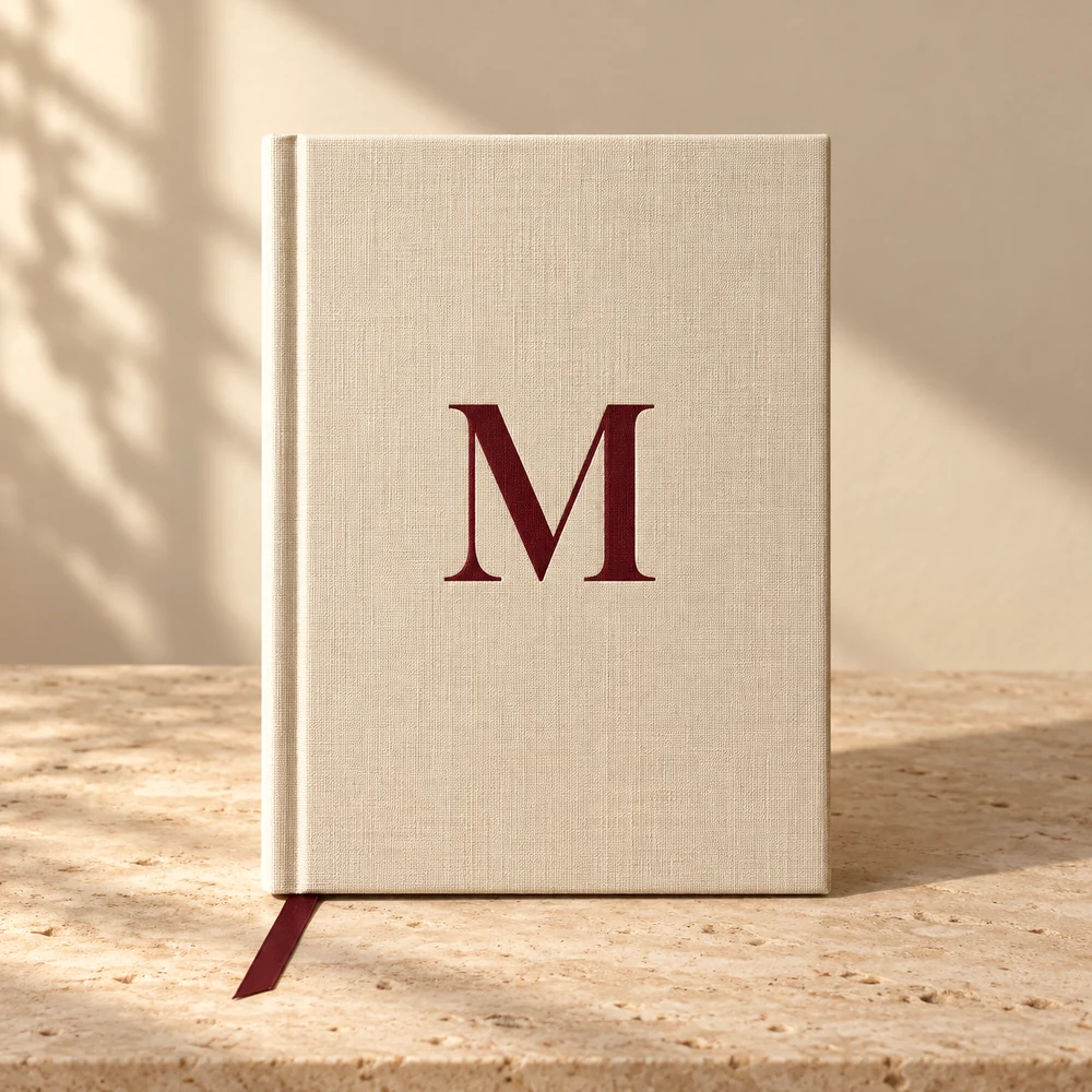 Notizbuch – Gestaltungsbeispiel